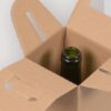 Pudełko kartonowe na wino 1 butelkę | Fala E | 1 szt.